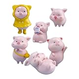 Petites figurines décoratives : multifonctionnelles et polyvalentes, elles peuvent servir de décoration pour petits jardins, pots de fleurs, accessoires pour micro-paysages, etc
