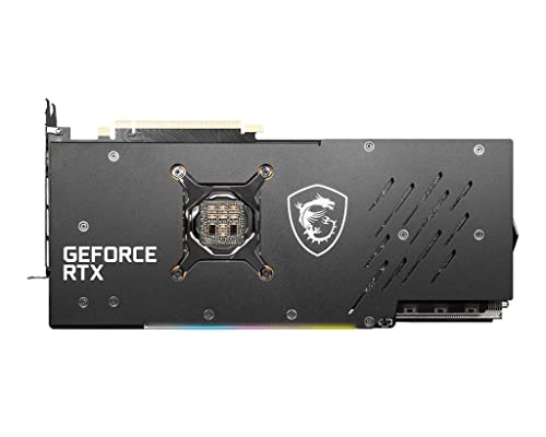 MSI Gaming GeForce RTX 3080 LHR 12GB GDRR6X 384-Bit HDMI/DP Nvlink Torx Ventola 4 RGB Ampere Architettura Scheda grafica OC (RTX 3080 Gaming Z Trio 12G LHR) - Scheda video - Immagine 3