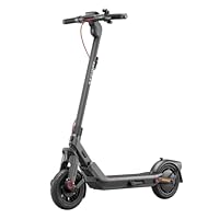 Segway-Ninebot E3 Pro D E-Scooter für Pendler mit Straßenzulassung, 55km Reichweite (47km bei 20km/h) faltbar & leicht (17,9kg), Federung vorne & hinten, 10-Zoll Reifen, IPX5