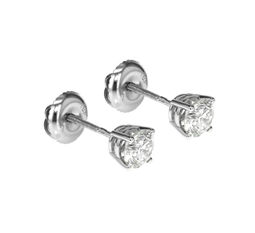 Carissima Gold Damen Diamant Ohrstecker 18k (750) Weißgold