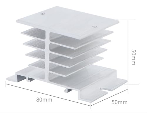 Relais statique SSR monophasé DA 25A 40A commande CC 220V CA pour chauffage - 2