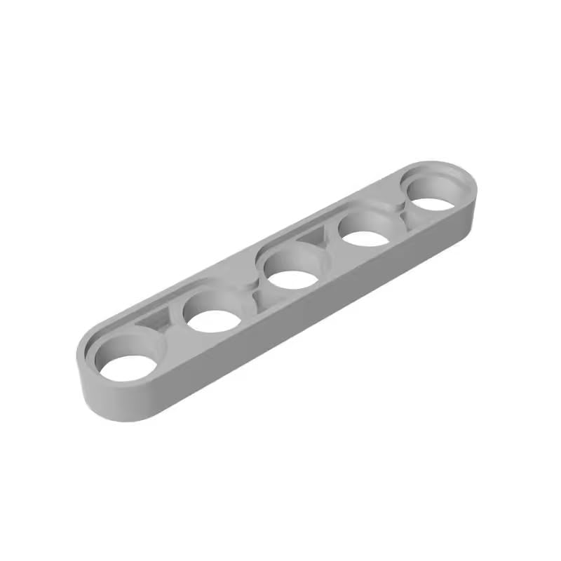 XYEIUGO GDS-693 32017 Technic Beam 1x5 Thin, Light Bluish Gray, 50 PCS — image 1