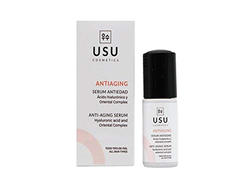 USU COSMETICS. Serum Antiidade com ácido hialurônico. 20 ml.