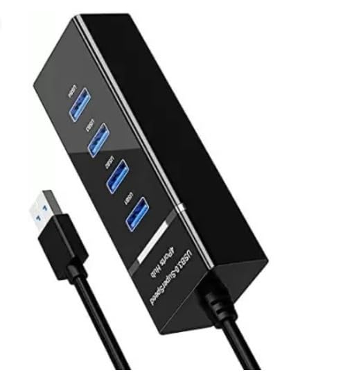 Mini USB HUB 4.0 Port SuperSpeed 3.0 Led Indication for PC, Laptop, Computer Pendrive, Mouse, Keyboards, Camera, Mobile, Tablet, TV Etc (Working) All Windows and USB Product_M128-image-47