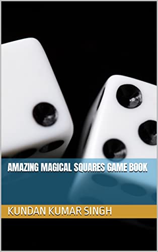 Amazing magical squares game book (English Edition)