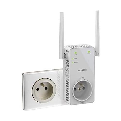 Netgear Repeater WiFi AC 1200 Mbps Dual Band – poprawia Twoją sieć WiFi – kompatybilny ze wszystkimi Box Internet – szybka instalacja – tryb opcjonalny punkt dostępu