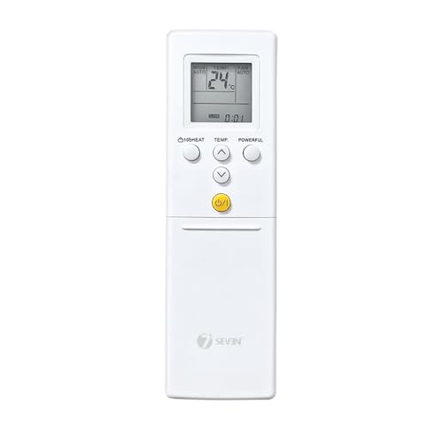 Image of 7SEVEN Compatible with O General AC Remote Control AR-REB1E Model 232 Suitable for 1 1.5 2 Ton Split & Window Air Conditioner - Match Key by Key Exactly with existing OGeneral AC Remote Function