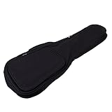 Generic Ukulelentasche 26 27 Zoll Tenor Ukulele Gigbag Wasserdichte Rucksackabdeckung mit verstellbarem Schultergurt, Griff, Dicke Polsterung