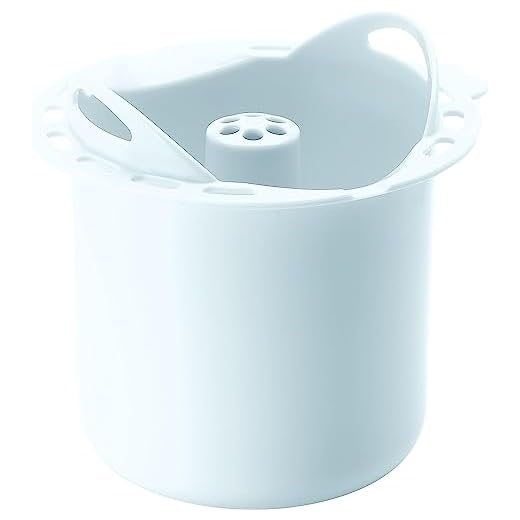 Béaba 912466 Babycook Plus, Koker Voor Zetmeelhoudende Levensmiddelen, Wit, 11.5 X 11.5 X 11.5 cm