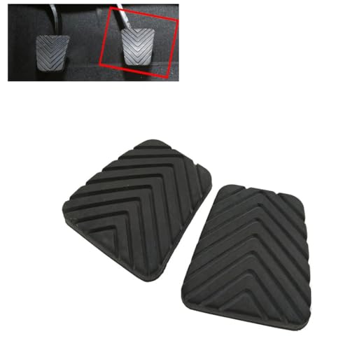 MY IND Car Accessories,for (VERNA FLUIDIC/I20 ACTIVE/VENUE/EON) 2Pcs Brake & Clutch Foot Pedal Pad Rubber Cover for Automotive Part [2623]