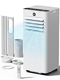 MEPTY 8000BTU Portable Air Conditioners, Portable AC Unit with Dehumidifier, Sleep Mode, 24H Timer, Cools Room up to 350 sq.ft, Room Air Conditioners with Self-evaporation System for Bedroom