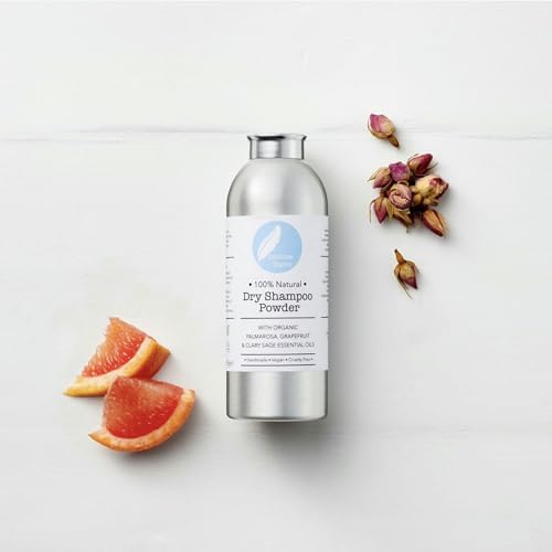 Corinne Taylor | Organic Dry Shampoo Powder | Grapefruit, Palmarosa & Clary Sage | Hydrating & Volumising | Aerosol Free | Natural & Vegan | 85g - Image 6