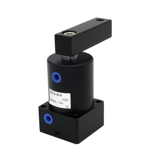Cylindre rotatif à 90° SRC pneumatique avec serrage d'angle