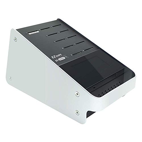 Ez Dupe Soho Touch 1 To 10 Sd Duplicator - Secure Digital Card And Microsd Tf Media Memory Copier (With Adapter) Cloner & Eraser With Touch Screen (Dm-Fd0-11Sd10Tp) #TOP5