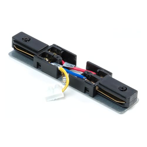 Qub Focus III Middle Feeder - 1-Phase - I-Kupplung - Schwarz - Zentralstromversorgung für Schienensysteme