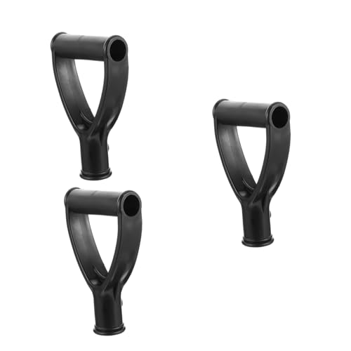 KONTONTY 3pcs Snow Shovel Handle Grip Plastic Shovel Iron Shovel Handle Shovel Handles Spatulas Snow Removal Spade Handles D Shovel Handle Garden Handles Pp Snowball Winter