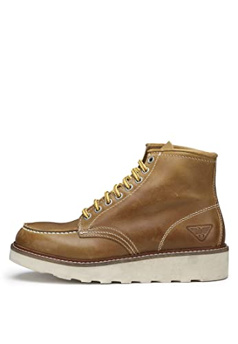Docksteps - Botas com atacadores OAKLAND 1726 em couro, castanho claro (41), Castanho claro