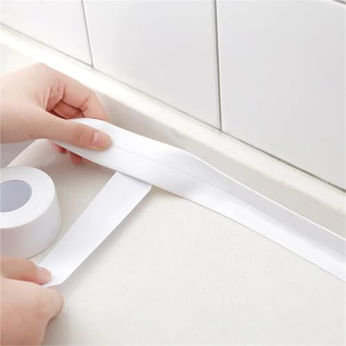 Cinta sellado impermeable de PVC negro flexible de 12.8 metros con adhesivo 6
