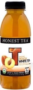 Honest Ade, Honest Tea Oraganic Peach White Tea, 16.9 Oz. /