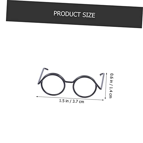 CIYODO 20 Pçs Mini Óculos Óculos De Sol Transparentes Decoração Vintage Acessórios Para Roupas Acess