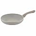 Produktbild FLORINA - Bratpfanne aus Aluminium SANDY ORGANIC I 24 cm Durchmesser I Pfanne Induktion I Antihaftbeschichtet Universalpfanne I Geeignet für Induktionsherd, Gasherd und Elektroherd (Grau)