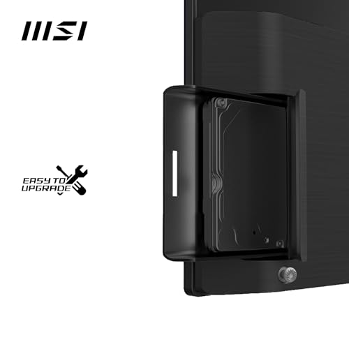 MSI Modern AM242 12M-1244IT AIO Desktop - 23.8 IPS, Intel Core i5-1235U, 1920x1080 (FHD), 14ms, 8GB (DDR4 SDRAM), SSD 512GB, inklusive kabelgebundener Tastatur und Maus, integrierte Webcam - Windows