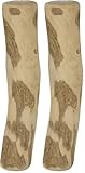 Petstages Coffee Wood Dog Chew Stick - Natural Wood Chew Toy for Light to Moderate Chewers & Indoor Use, Sustainably Sourced, Caffeine-Free, Textured, Large (Pack of 2)