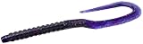 Zoom Bait U Tail Worm-Pack of 20 (Junebug Red, 6-Inch)