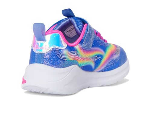 すーら★(2) Skechers Girls S Lights: Unicorn Chaser Sneaker, Blue