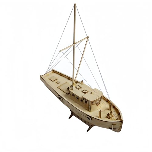 木製帆船モデル組立キット・1:30スケール | DIY工作・クラシック装飾模型 | ギフト用/インテリアに最適 | 【精巧デザインと組立て体験】