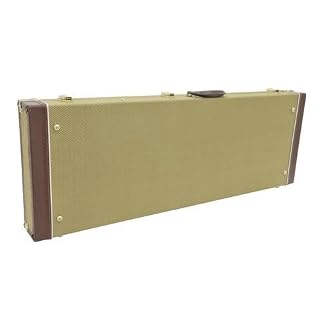 Guitare de pagger pour Guitares électriques en Bois avec revêtement Tweed – Case/Boîte à Guitare – klangbeisser - Les Beatles, Paul McCartney, John Lennon, RIngo Starr, George Harrison