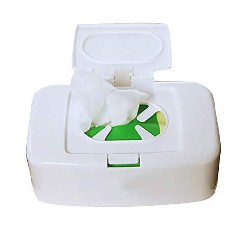 KIZQYN Caja de Pañuelos Caja de Tejido húmedo Durable Toallitas Toallitas Toallitas Teléfono Servilleta Partido de Papel Contenedor de Papel for Coche Inicio Oficina Caja de Papel