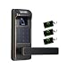 Newest Fingerprint and Touchscreen Keyless Smart Lever Door Lock for Office Home, 2020 New Model (Aged Bronze)
