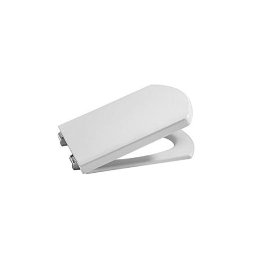 Roca A801620004 Tapa y asiento para inodoro compacto, blanco