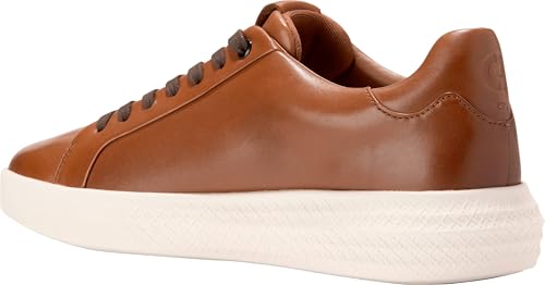 Cole Haan Men's Grand Hurrion Cup LTT Sneakers, British Tan/Dark Chocolate/Ivory, 9.5-M US