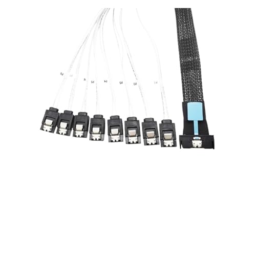 Cable PCI-E Slimline S-AS SFF-8654 8I a 8X SATA 0.5 m