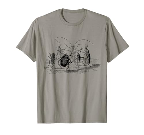 Insektenarten lustige Käfer Vintage Entomologie Entomologe T-Shirt