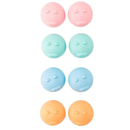 Sports Vision World 3 x Rosa Cerdito Forma Divertido Animal Lindo Caja de Empapelar del Almacenamiento de la Lente de Contacto para Viajes y Cajas de Repuesto Cover