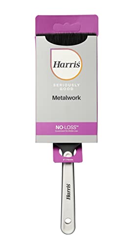 Harris Seriously Good Metalwork Flat Paint Brush, 3", Grey, 102071002 6 Harris Seriously Good Metalwork Flat Paint Brush, 3", Grey, 102071002 - Image 6