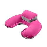 Homoyoyo アウトドア 枕 キャンプ 枕 インフレータブル 枕 キャンプ 枕 バラ色 インフレータブル 旅行 枕 睡眠 枕 超軽量 ネック 枕 母親 子供 枕 キャンプ 枕