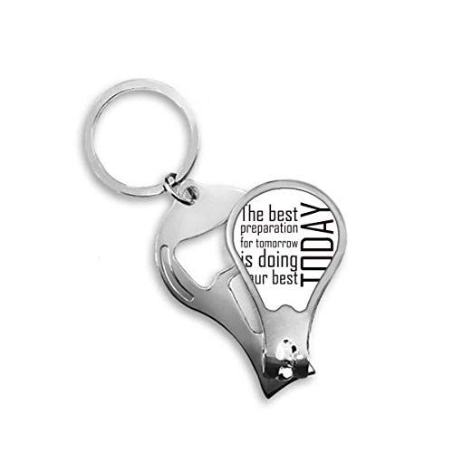 Toenail Clipper Cutter DIYthinker avec citation inspirante pour ongles
