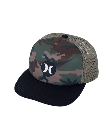 Hurley Herren M Balboa Trucker Beanie, Brown Edge Camo, Einheitsgröße