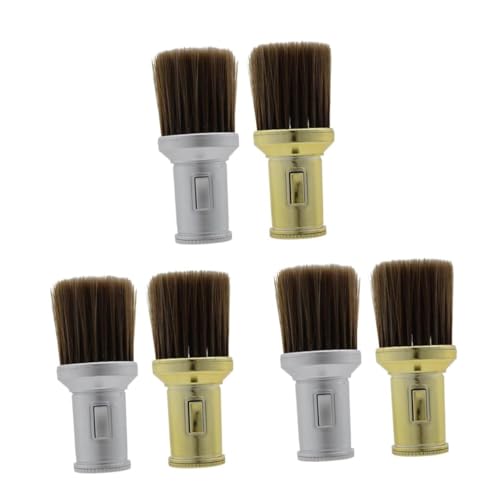 Brosse pour chevelu et visage à poils souples pour éliminer les petits cheveux après la coupe