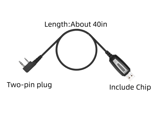 Hesenate Cavo di programmazione a 2 pin