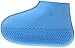 1Pair Rain Shoe Covers Outdoor Sports Camping Supplies Collapsible Slip-Resistant Silicone Waterproof,Bleu,Moyen,impressive7