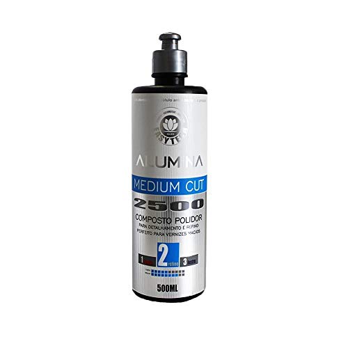 Composto Polidor Refino Alumina Medium Cut 2500 500ml EasyTech
