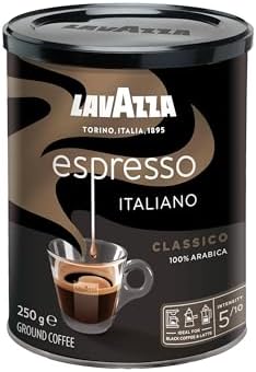 Lavazza Caffè Espresso Ground Coffee, Medium Roast, 250 G