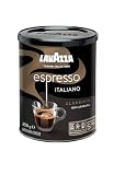 Lavazza Caffè Espresso gemahlener Kaffee, mittlerer Braten, 250 g