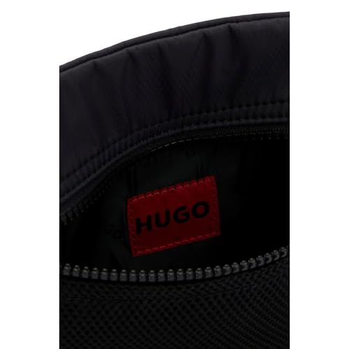 Sobre con zip de hombre HUGO Hans_Envelope accesorio negro 2