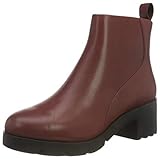 Material exterior: piel suave Camper K400228, Wanda-Botines para Mujer (Talla 39), Color marrón, Medium Brown, EU